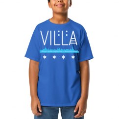 Youth Villa Chicago Skyline-Flag Tee