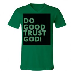 Unisex V-Neck Jersey Tee