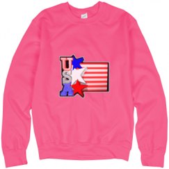 Unisex Neon Crewneck Sweatshirt