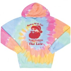 Unisex Tie-Dye Fleece Hoodie