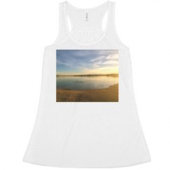 Ladies Flowy Racerback Tank