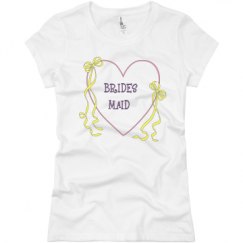 Ladies Slim Fit Basic Promo Jersey Tee