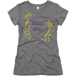 Ladies Slim Fit Super Soft Triblend Tee