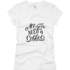 Ladies Slim Fit Basic Promo Jersey Tee