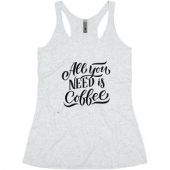 Ladies Slim Fit Super Soft Racerback Triblend Tank