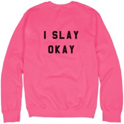 Unisex Neon Crewneck Sweatshirt