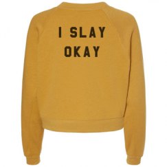 Women's Raglan Pullover Fleece