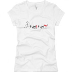 Ladies Slim Fit Basic Promo Jersey Tee