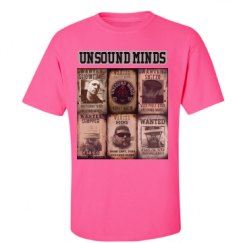 Unisex Ultra Cotton Safety Neon Crewneck Tee