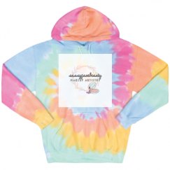 Unisex Tie-Dye Fleece Hoodie