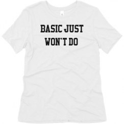 Ladies Relaxed Fit Super Soft Triblend Tee