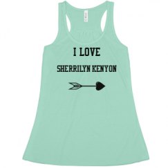 Ladies Flowy Racerback Tank