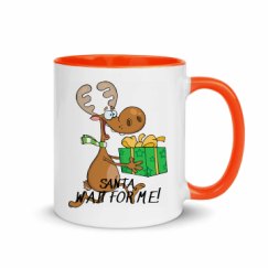 11oz Ceramic Mug with Color Inside