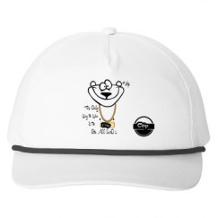 Snapback Five-Panel Rope Hat