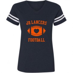 Ladies Relaxed Fit Vintage Sports Tee