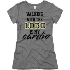 Ladies Slim Fit Super Soft Triblend Tee