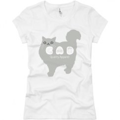 Ladies Slim Fit Basic Promo Jersey Tee