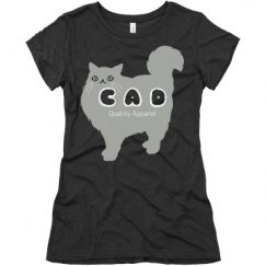 Ladies Slim Fit Super Soft Triblend Tee