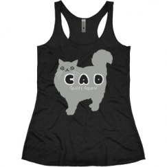 Ladies Slim Fit Super Soft Racerback Triblend Tank