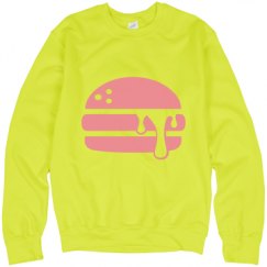 Unisex Neon Crewneck Sweatshirt