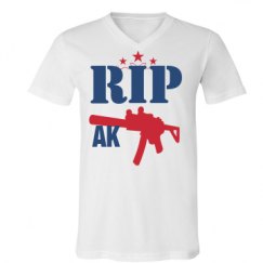 Unisex V-Neck Jersey Tee