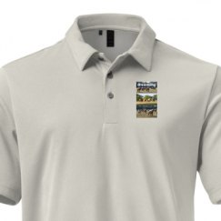 adidas Space-Dyed Polo Shirt