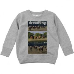 Toddler Crewneck Basic Promo Sweatshirt