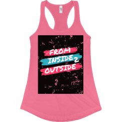 Ladies Slim Fit Racerback Tank Top