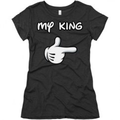 Ladies Slim Fit Super Soft Triblend Tee