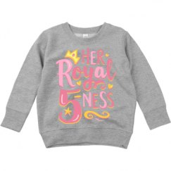 Toddler Crewneck Basic Promo Sweatshirt