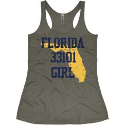 Ladies Slim Fit Super Soft Racerback Triblend Tank
