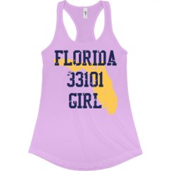 Ladies Slim Fit Racerback Tank Top