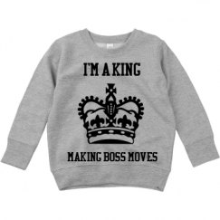 Toddler Crewneck Basic Promo Sweatshirt