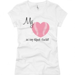 Ladies Slim Fit Basic Promo Jersey Tee