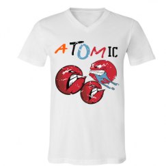 Unisex V-Neck Jersey Tee