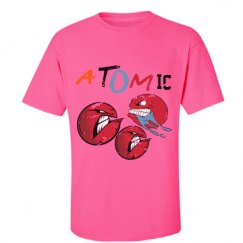 Unisex Ultra Cotton Safety Neon Crewneck Tee