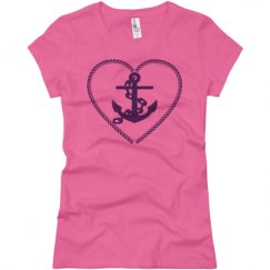 Ladies Slim Fit Basic Promo Jersey Tee