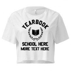 Ladies Festival Cali Crop Top Tee