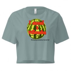 Ladies Festival Cali Crop Top Tee