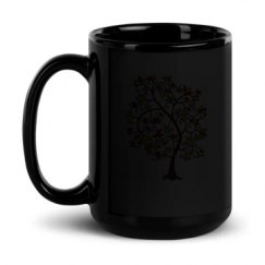 15oz Black Glossy Mug