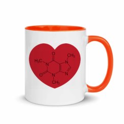 11oz Ceramic Mug with Color Inside