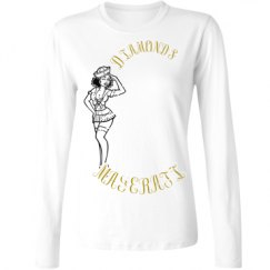 Ladies Relaxed Fit Basic Long Sleeve Tee