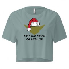 Ladies Festival Cali Crop Top Tee