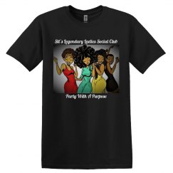 Party With A Purpose Prem Tee - Black