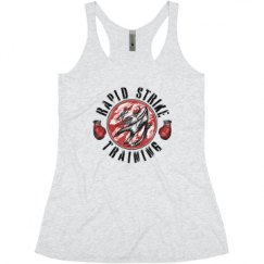 Ladies Slim Fit Super Soft Racerback Triblend Tank