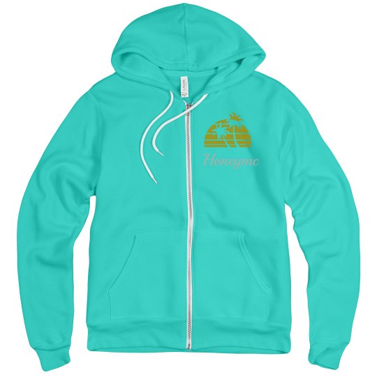 Beach hoodie honeymc designz