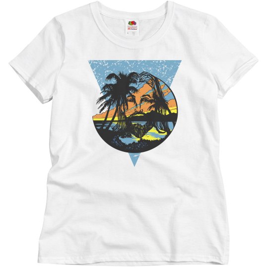 Beach Jesus Women's Tee