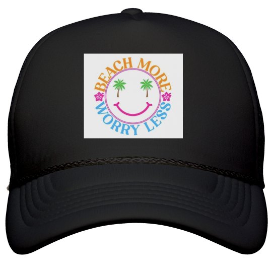 Beach More🌴Worry Less Hat Beach More🌴Worry Less Hat