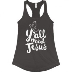 Ladies Slim Fit Racerback Tank Top