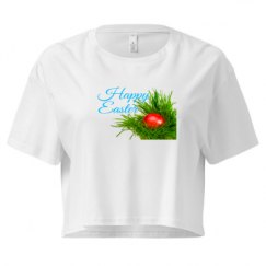 Ladies Festival Cali Crop Top Tee